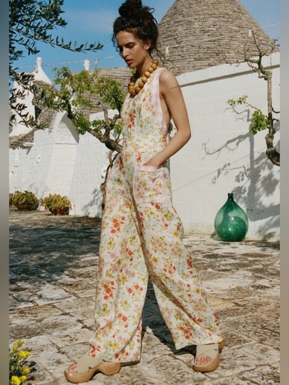 ✨ SPELL & THE GYPSY COLLECTIVE FLORA LINEN JUMPSUIT ✨Size XS | NEW WITH TAGS |